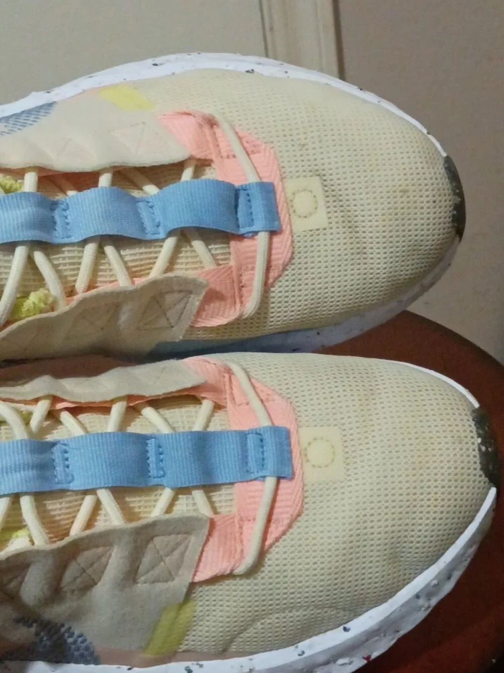 Nike Wmns Crater Impact Volt Yellow Womens 9.5 Casual Lifestyle Shoes CW2386-700